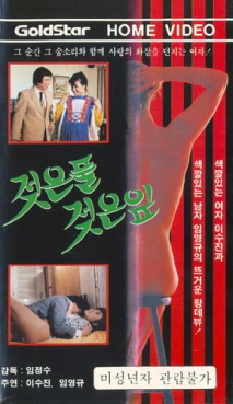 젖은 풀 젖은 잎