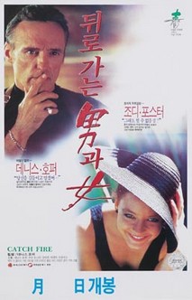 뒤로 가는 남과 여